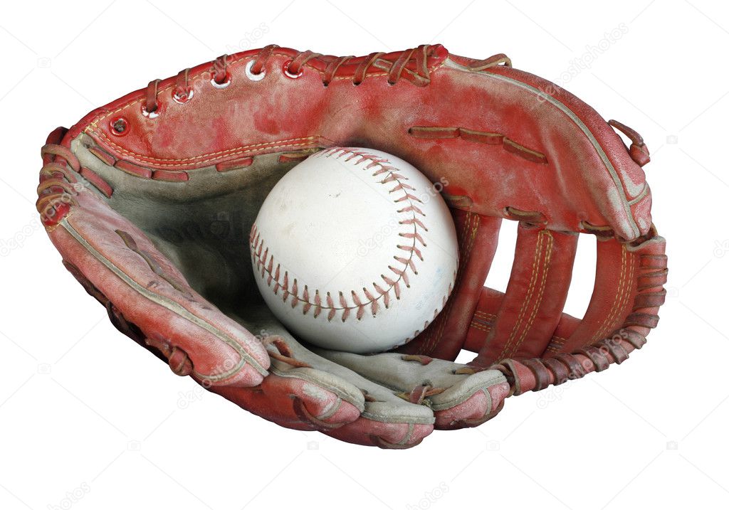Baseball and mitt — Stock Photo © photojoy 2279654