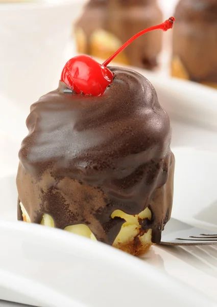 Chocolate Cheesecake — Stock Photo, Image