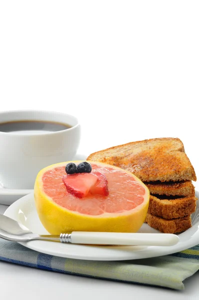 Грейпфрут сніданок — стокове фото