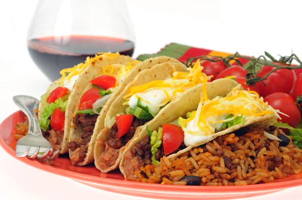Deliciosos tacos — Foto de Stock