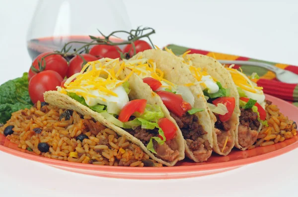 Comida de tacos — Foto de Stock