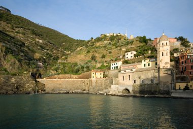 Cinque Terre Church clipart