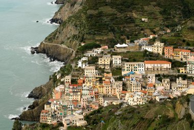 riomaggiore, cinque terre, italya