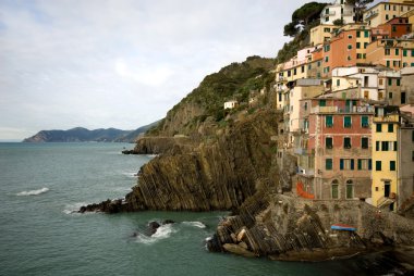 riomaggiore, cinque terre, italya