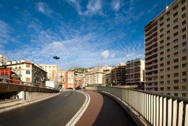 Şehir sahne, monte carlo, monaco