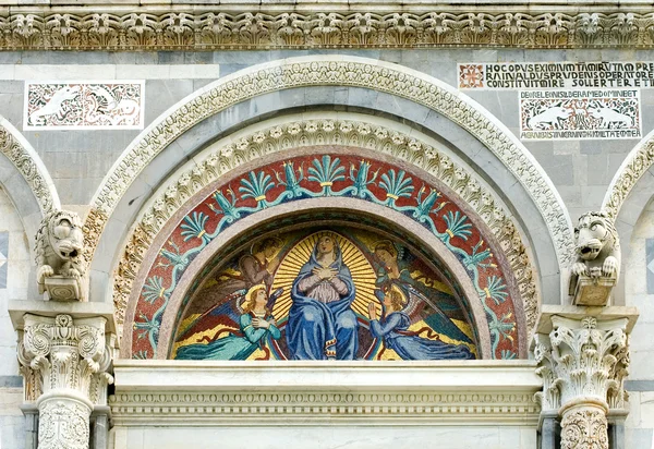 Mozaika, katedrála v Pise, Itálie — Stock fotografie