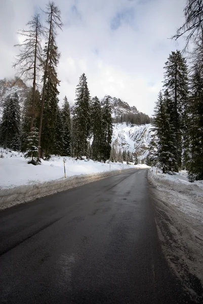 Road Through the Dolomites — Stock Photo, Image