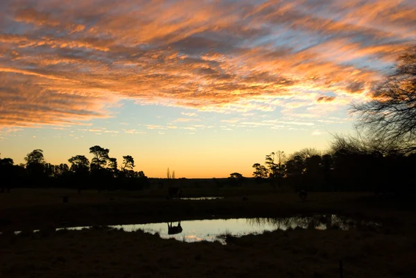 stock image Sunset on the Dam