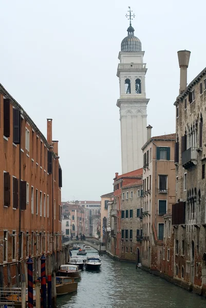 Escena del Canal, Venecia, Italia — Foto de Stock
