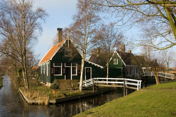 Holländische Häuser — Stockfoto