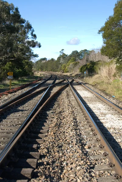 Railway Tracks — Stock Photo, Image