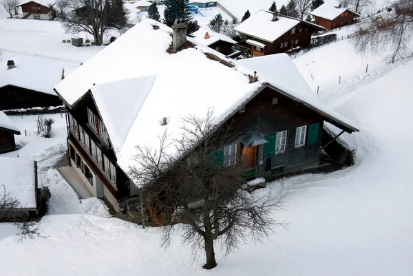 Chalet in the Snow — Stock Photo, Image