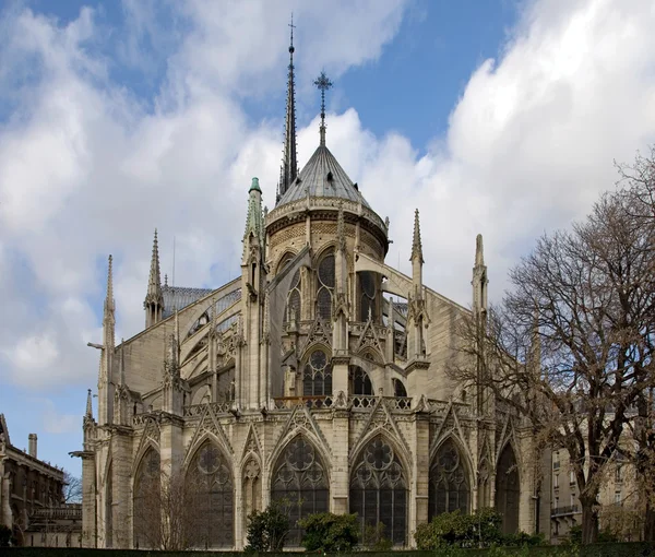 Notre Dame katedral – stockfoto