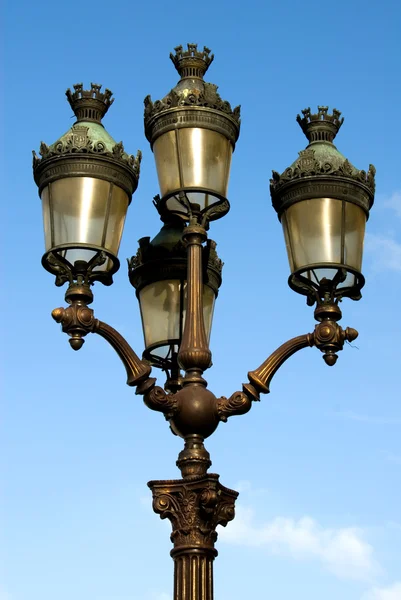 巴黎街灯 — 图库照片