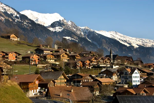 瑞士村 — 图库照片