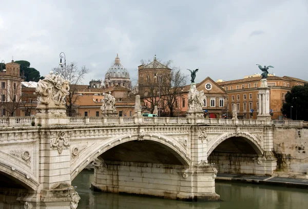 Tibern flod, Rom, Italien — Stockfoto