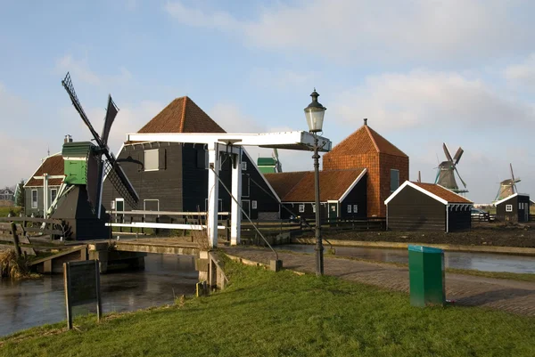 Традиционные здания Нидерландов — стоковое фото