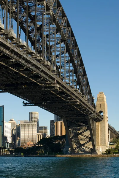 Sydney Harbour Bridge Rechtenvrije Stockafbeeldingen