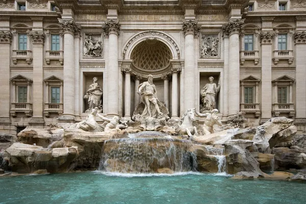 La Fontana de Trevi - Roma Imagen de stock
