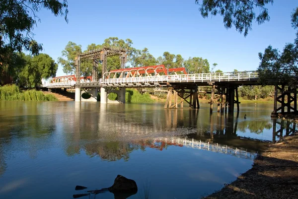 Brücke über den Murray River — Stockfoto
