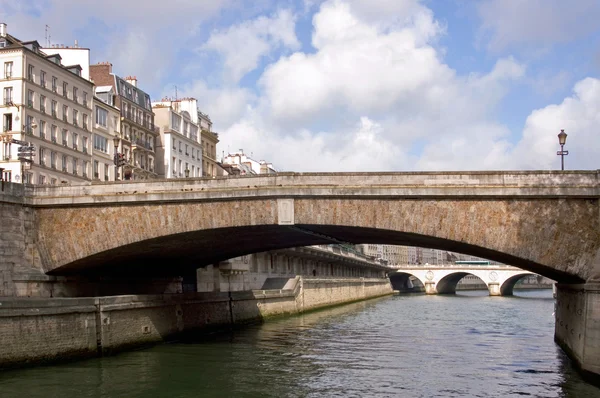 Bridge Over the River Seine Stock Image
