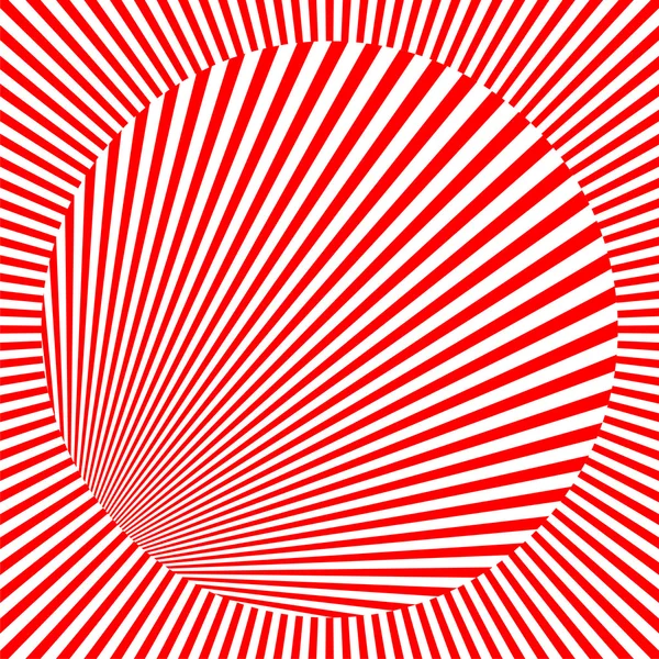 正方形のベクトル画像の円 — ストックベクタ