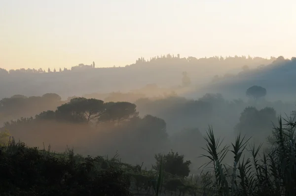 Sunrise in Tuscany, Italy — Stock Photo, Image