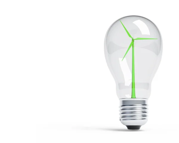 Wind mill bulb light — Stock Photo, Image