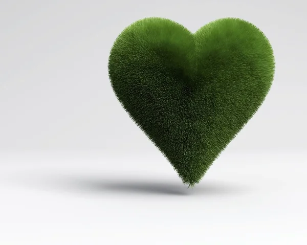 Heart green — Stock Photo, Image
