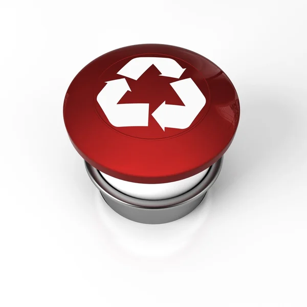 Bouton recyclage — 스톡 사진