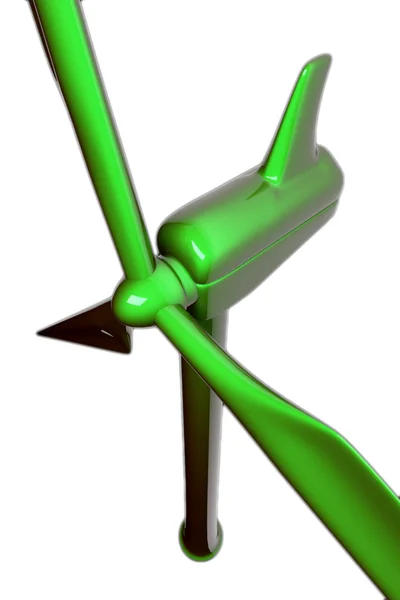 Wind mill green — Stock Photo, Image