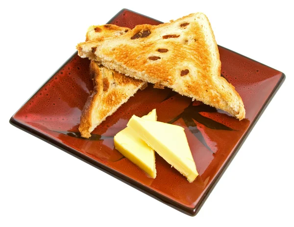 Raisin Toast — Stock Photo, Image