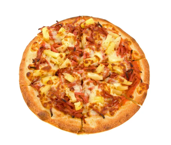 Pizza hawaiana — Foto Stock