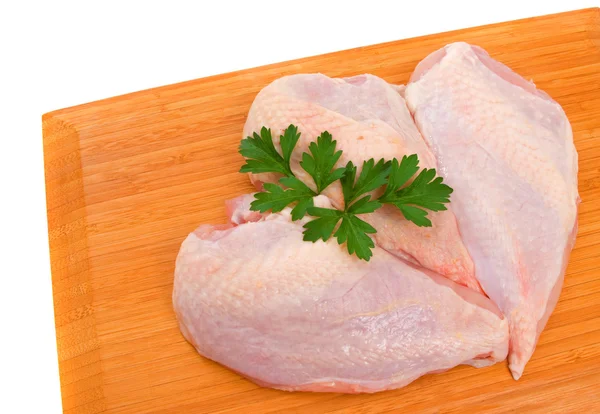 Trzy filety z piersi kurczaka — Zdjęcie stockowe