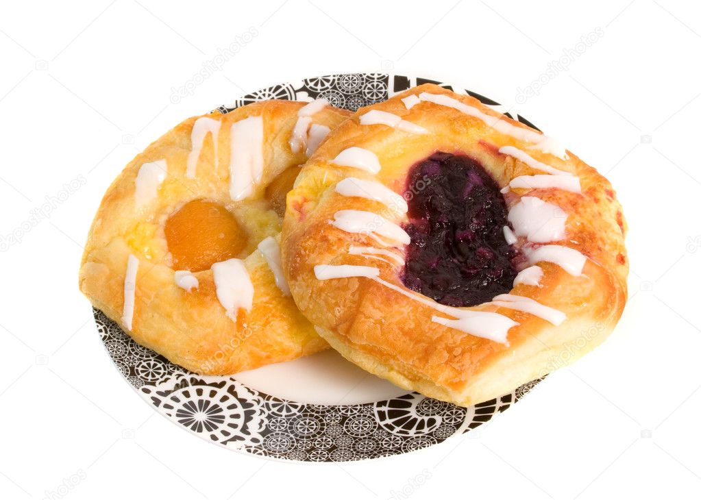 Apricot and Berry Danish Pastries