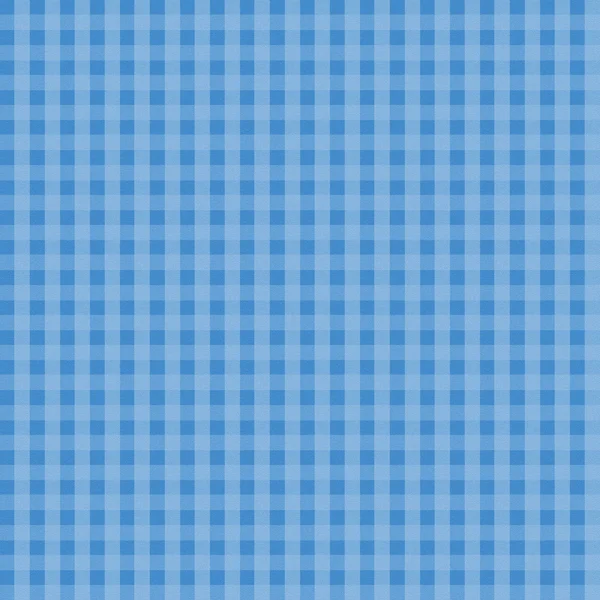 蓝色方格布式无缝背景 — 图库照片