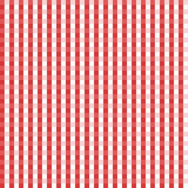 红色方格布式无缝背景 — 图库照片