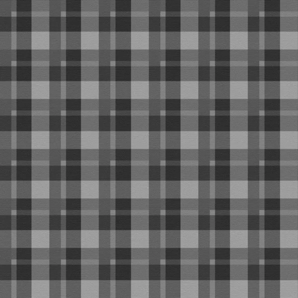Black Flannel Check Seamless Background — Stock Photo, Image