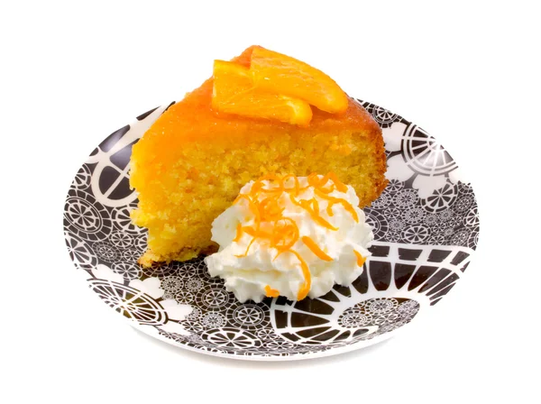 Moist Orange Cake — Stock Photo, Image