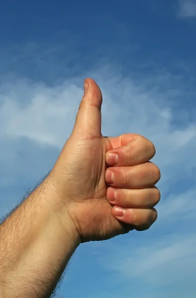 stock image Thumbs Up Hand Gesture