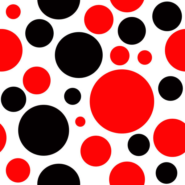 Polka Dot Seamless Background