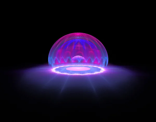 Fantasy Pink and Blue Bubble — Stock Photo, Image