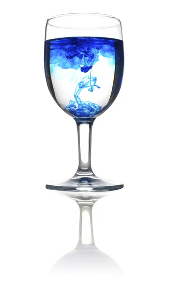 stock image Ink in a glass