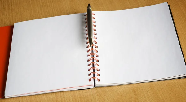O caderno elegante de negócios — Fotografia de Stock