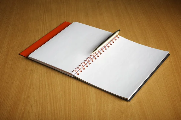Το μοντέρνο σημειωματάριο για τις επιχειρήσεις — Φωτογραφία Αρχείου