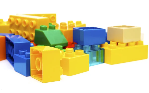 Пластикові блоків — стокове фото