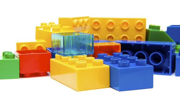 Пластикові блоків — стокове фото