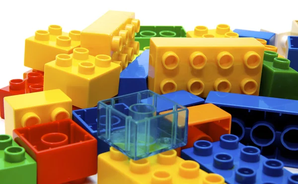Пластиковые блоки — стоковое фото