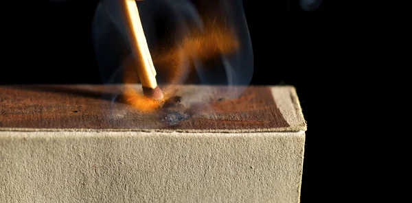 stock image The wooden match