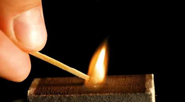 stock image The wooden match